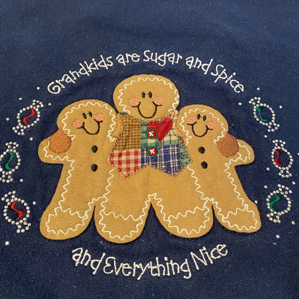 Vintage‎ M & C Energy Sportswear Granny Gingerbread Crewneck - Picture 2 of 6